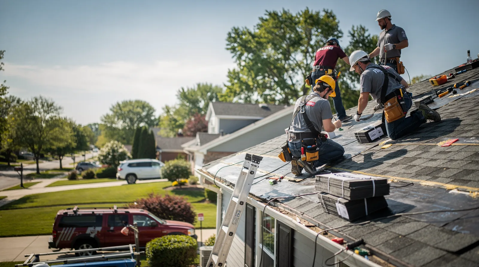 Roof Repair in Centralia, IL around you